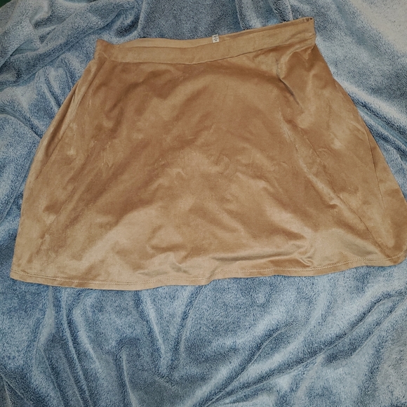 Como Vintage Suede Skirt - Picture 3 of 5
